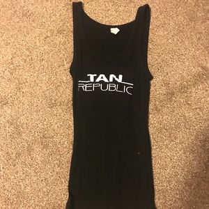 Tan Republic Tank Top